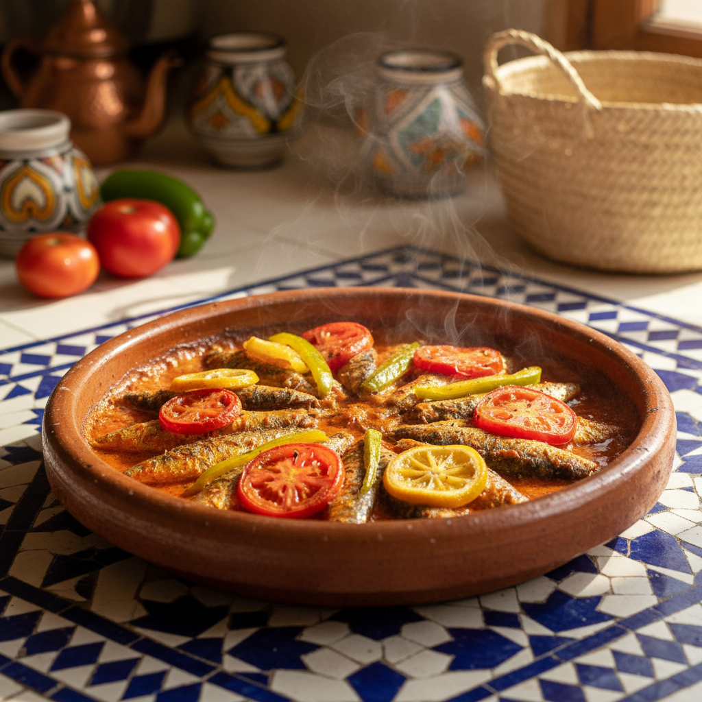 Tagra Raho Tagra de Barro: Utensilio Esencial Cocina Marroquí